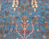 3x5 Blue Khurgeen Afghan Hand Knotted Wool Area Rug